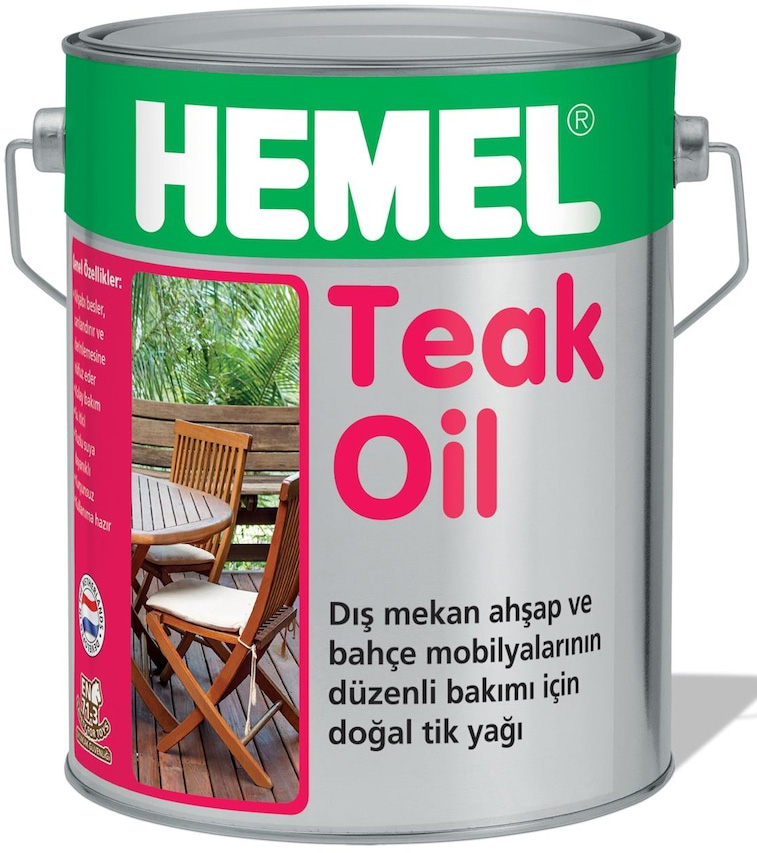 HEMEL Teak Oil - 1.Sınıf Tik Yağı
